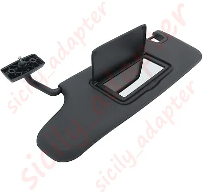 6CJ07DX9AA NEW Black Left Driver Side Sun Visor For Wrangler JK 2007-2018 • $33.09