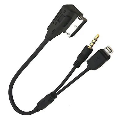 3.5 Mm AUX Cable Adapter IPod IPhone Interface For Audi VW Car AMI MDI MMI MP3 • $13.09