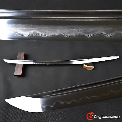 71CM/28'' Wakizashi Clay Tempered Folded T10 Bare Naked Blade For Japanese Sword • $149