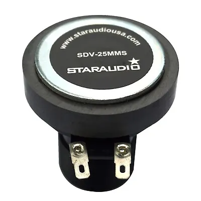 25MM Titanium PA Driver Compression Screw-on Horn Powered Speaker Driver Tweeter • $19.93