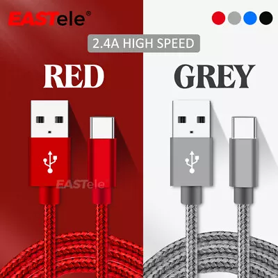 2x Fast Charging USB Type C Cable For Samsung S10 Plus NOTE 10 A53 5G A52 A32 • $5.99