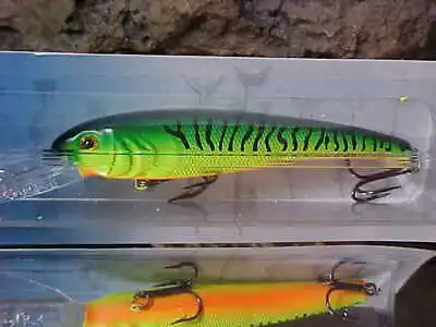 Mann's Textured Stretch 20+ BIGFISH Cast/Trolling Lure T20-08 In Color FIRETIGER • $15.60