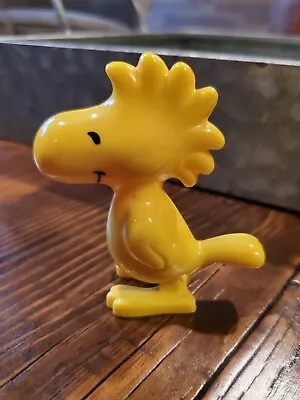 Vintage Peanuts Snoopy's WOODSTOCK 1972 Wind-Up Toy TESTED WORKS • $18.99