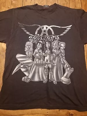 Aerosmith T-Shirt Roar Of The Dragon Tour 99 Medium Never Worn • $13.50