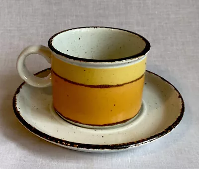 £14 • Buy Vintage Midwinter Stonehenge Sun  Coffee Cup  + Saucer 6.5cm High 11 Available