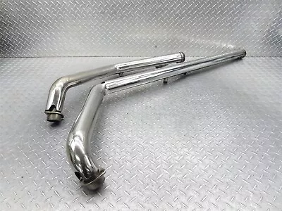 2002 02-05 Honda VTX1800 Rinehart Racing Exhaust Pipe Tube Muffler Silencer • $640.25