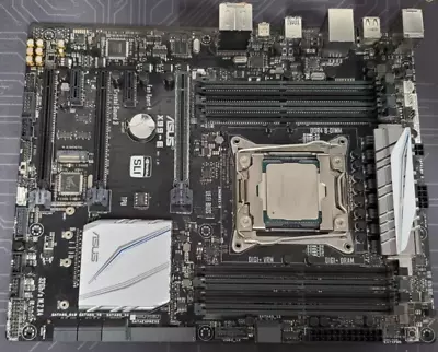 ASUS X99-E Rev 1.01 LGA-2011 Motherboard W/ Xeon E5-1620V3 Manual I/O Plate • $125