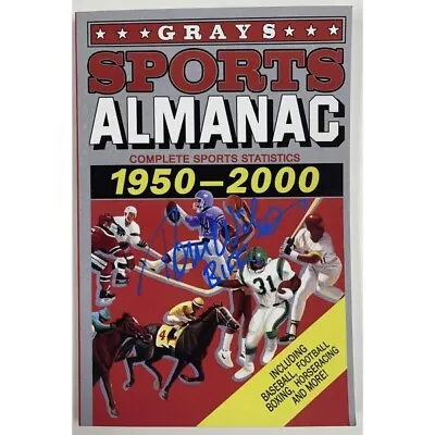 Thomas F. Wilson 'biff' Back To The Future Signed Grays Sports Almanac Proof • $695