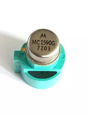 Mc1590g Motorola - 8 Pin Metal Can 601 Rf / If / Audio Amplifier • $14.48