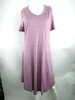 Smartwool Women Everyday Exploration Merino Dress Purple Medium 16616-J72 • $66.50