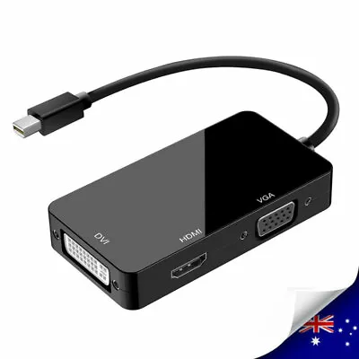 3 In 1 Mini Displayport To HDMI DVI VGA Adapter For MacBook Pro Thunderbolt  A34 • $9.72