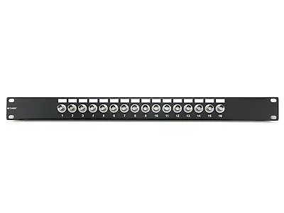 Networx Coaxial Patch Panels (16 Port Isolated 16 BNC 75 Ohm  • $79.83