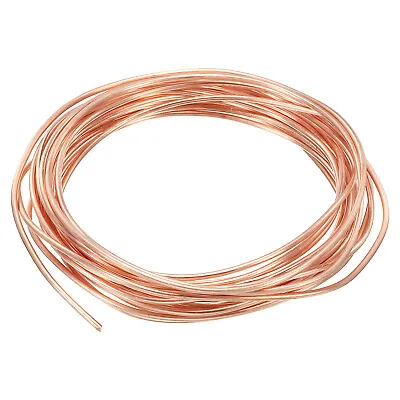 16.4Ft Solid Bare Copper Wire 14 Gauge 99.9% Pure Copper Wire Soft Beading Wire • £13.59
