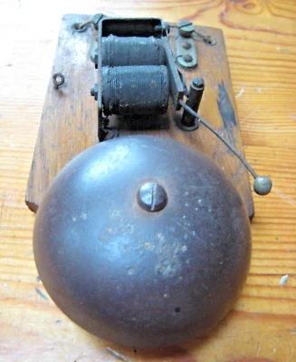 £19.99 • Buy Old Vintage Electric Door Bell Butler Bell Shop Metal Bell Wall Mounted