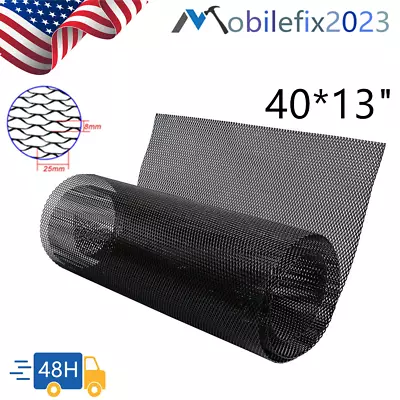 Car Universal Grille Mesh Net Sheet Aluminum Rhombic Auto Mesh Grill 40*13 Inch • $10.89