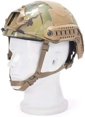 Tactical Military Protective Helmet MH Fast Helmet Adjustment HEAD SIZE Airsoft • £47.88