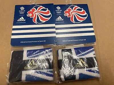 £10 • Buy Team Gb Olympics Official Adidas Gold Sweatband Wristband 2012  *new In Pack* X2