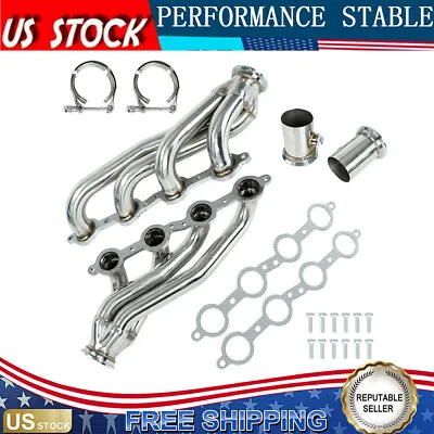 V Band LS Conversion Swap Exhaust Header For Chevrolet C10 Monte Carlo Camino • $194.23