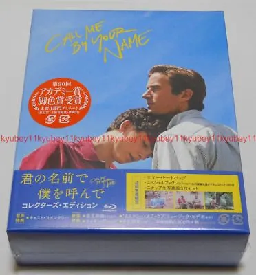 $676.09 • Buy Call Me By Your Name Collector's Edition Blu-ray Booklet Tote Bag Photo Japan