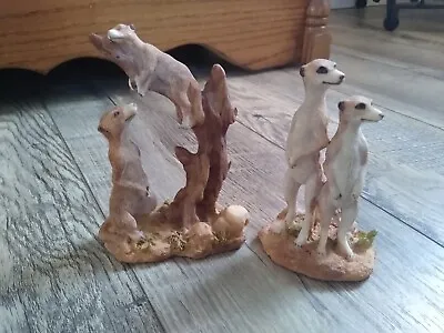 Ceramic/Resin Meerkat Family • $5