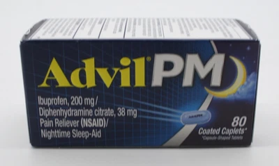 $32.59 • Buy Advil PM Liqui-Gels (80 Count) Pain Reliever & Sleep Aid Liquid Filled Capsules