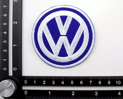 Vw Embroidered Patch Iron/sew On ~2-5/8  Volkswagen New Beetle Scirocco Golf #1 • $6.99