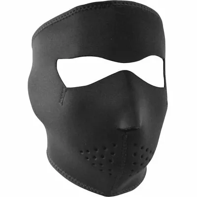 Zan Headgear Black Full Face Mask Motorcycle Snowboarding Ski ATV Neoprene  • $14.99