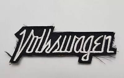 Volkswagen VW Script Logo Embroidered Auto Patch Sew On Vintage Retro Jacket Hat • $4.70
