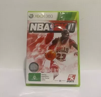 NBA 2K11 - Michael Jordan Cover Microsoft Xbox 360 PAL Complete Game • $12