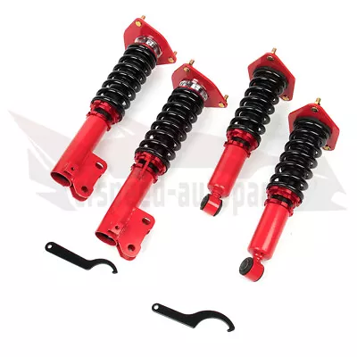 Red Coilovers Struts Shocks Suspension Kits For 2006-2012 Mitsubishi Eclipse • $256.79