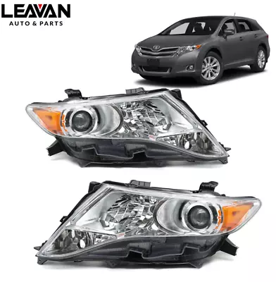 Pair For Toyota Venza 2009-2016 Headlights Headlamps Pair Left & Right Side • $149.99