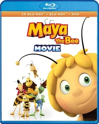 Maya The Bee [New Blu-ray 3D] With DVD Full Frame 2 Pack • $19.40