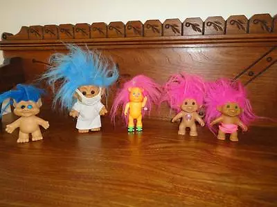 £64.69 • Buy Trolls Lot Of 5 Forest Troll / Walking Animal Troll / Dr / Strawberry / Bikini