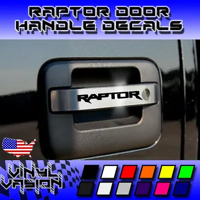 4x Ford Raptor Door Handle Decal Sticker Ford Truck F-150 4X4 Turbo • $12.49