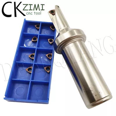 U Drill C25-2D 15.5mm WC Series Drill Insert Fast Drilling Bit+10PCS WCMX030208  • $38.17