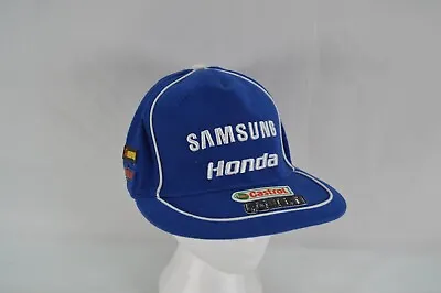 Honda Racing Samsung Baseball Cap Hat - Snap On Castrol - Adults - Vintage - VGC • £23