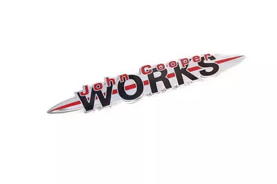 Mini R50 R52 R53 R55 R56 S Jcw Trunk Lid Badge Sticker Genuine 51147175102 • £156.97