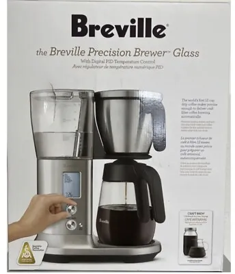 $295 • Buy Breville BDC400 Precision Brewer Glass Coffee Maker - Brushed Stainless Steel