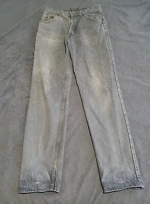 Vintage LEVI'S 551 Jeans Mens (32 Inch Waist) (34 Inch Leg) Regular Fit Grey  • £14.99