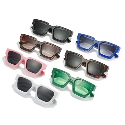 Retro 80s Fashion Sunglasses Mens Ladies Vintage Framed Glasses Neon UV400 Block • $13.69