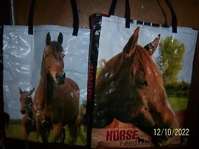 Horse Front And Back Feedbags Totes Grocery • $13