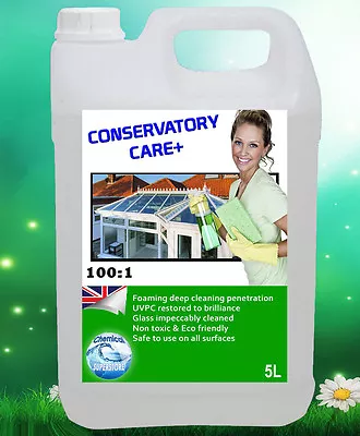 Conservatory Roof & UPVC Panel Cleaner 5 Litre Jerry  • £14.95