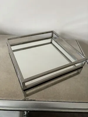 Mirrored Square Display Tray  • £16