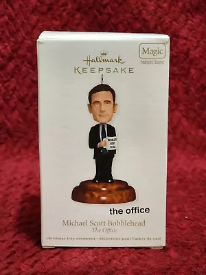 Hallmark Keepsake Ornament 2011 Magic Michael Scott Bobblehead The Office Boxed • $16.99