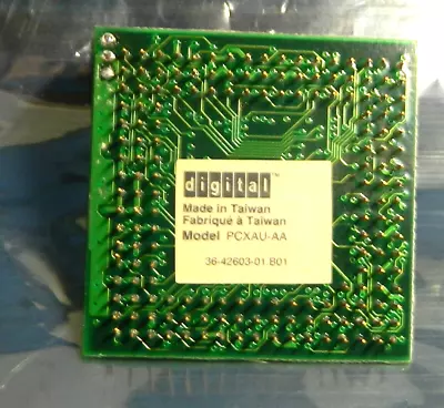 $69.95 • Buy Digital Equipment Corp QEC-4V0-94V0 / PCXAU-AA / 36-42603-01 B01 Card