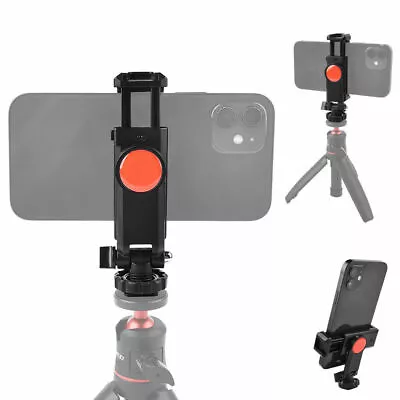 $15.99 • Buy Smartphone Mobile Phone Holder Tripod Monopod Mount Clip Camera Hot Shoe Adapter