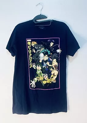 My Hero Academia Men's T-Shirt Size S DEKU ASUI MOMO JIROU MINORU DENKI ANIME • $12.99