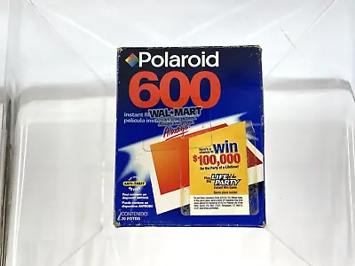 POLAROID 600 INSTANT CAMERA FILM - 2 PACK Sealed- 20 PHOTOS Expired 2003 • $14.95