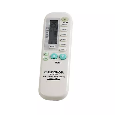 $12.50 • Buy 1X Universal Air Conditioner Remote Control AC A/C Daikin Fujitsu Panasonic