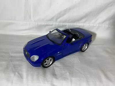 UT Models 1/18 Scale Die Cast Model Mercedes-Benz SLK AMG - Blue • £37.50